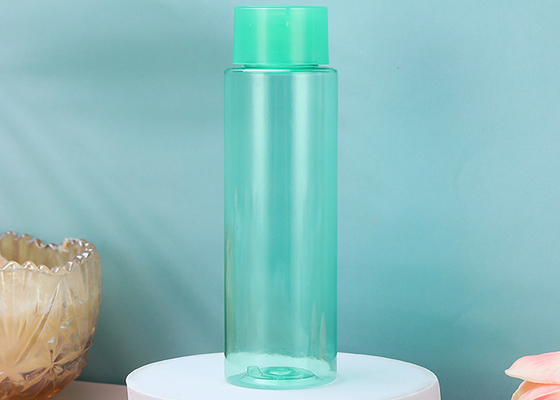 Tutup PP Transparan Hijau 100ml Botol Plastik Dengan Tutup Sekrup ISO9001