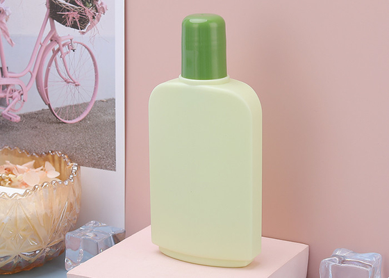 17mm PET Botol Lotion Plastik Hijau 130 * 55mm Dapat Didaur Ulang